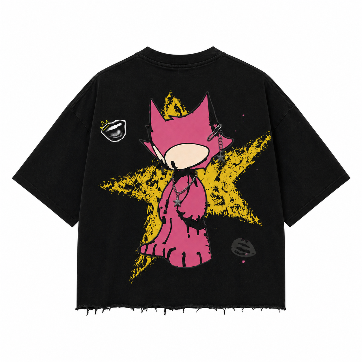 Star kid cropped tee