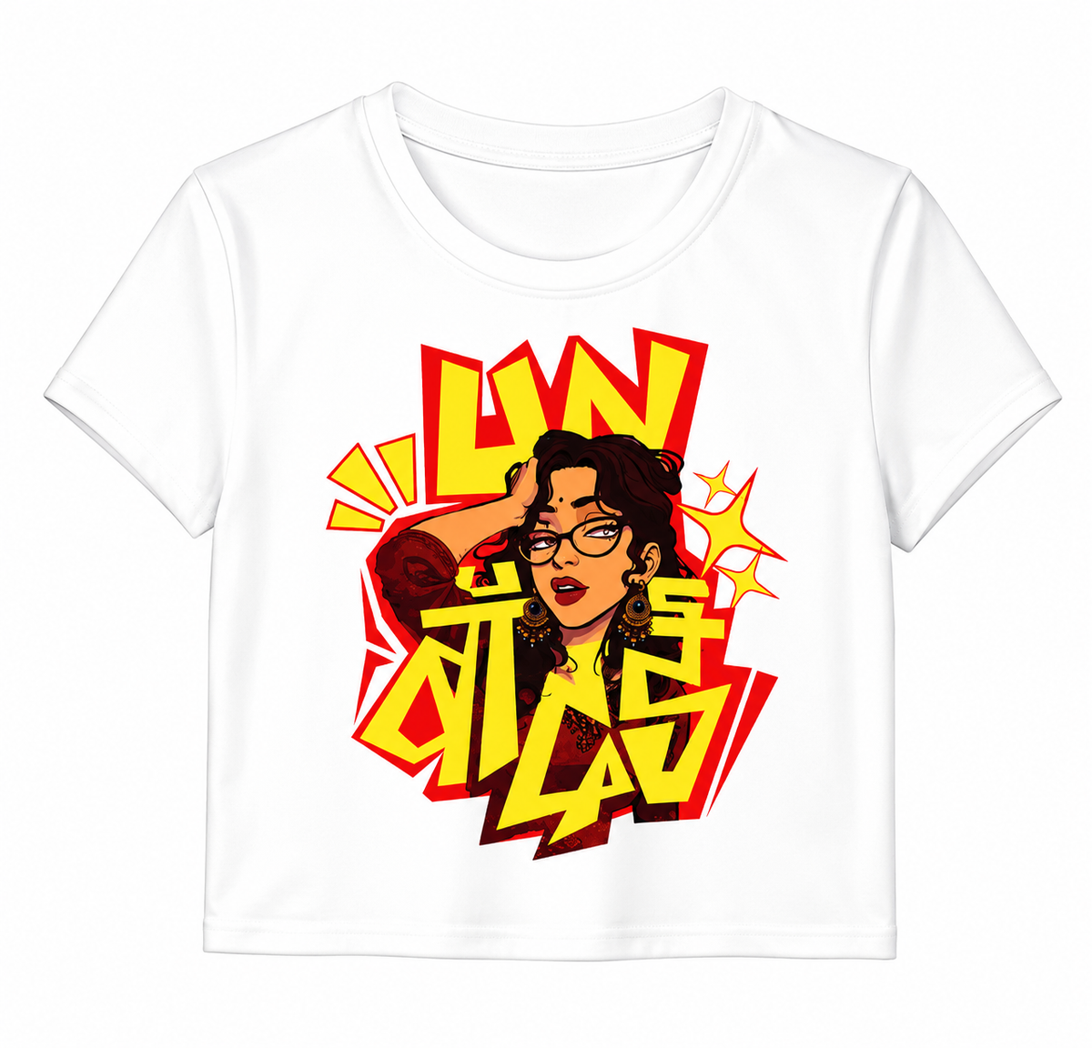 Unbothered baby tee