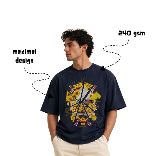 Abe hatt oversized tee