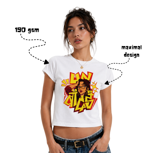 Unbothered baby tee