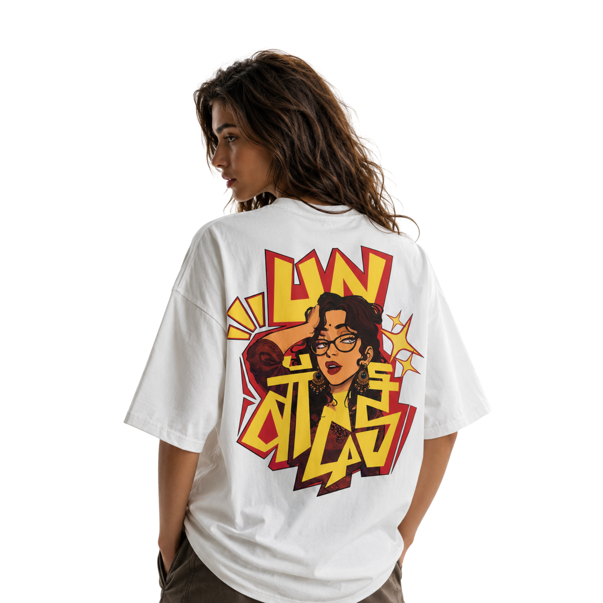 Unbothered Oversized tee