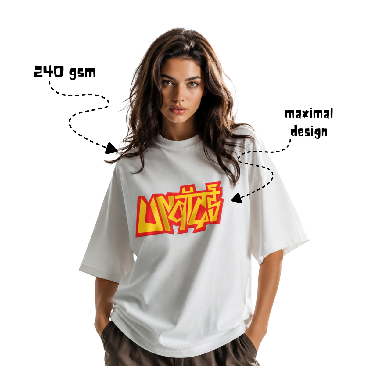 Unbothered Oversized tee